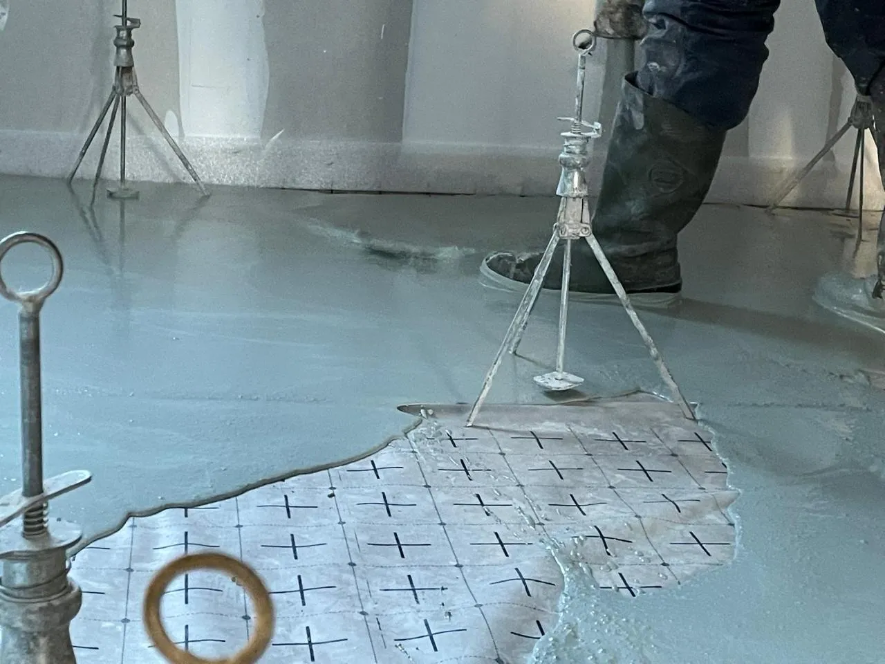 Chape liquide réalisation